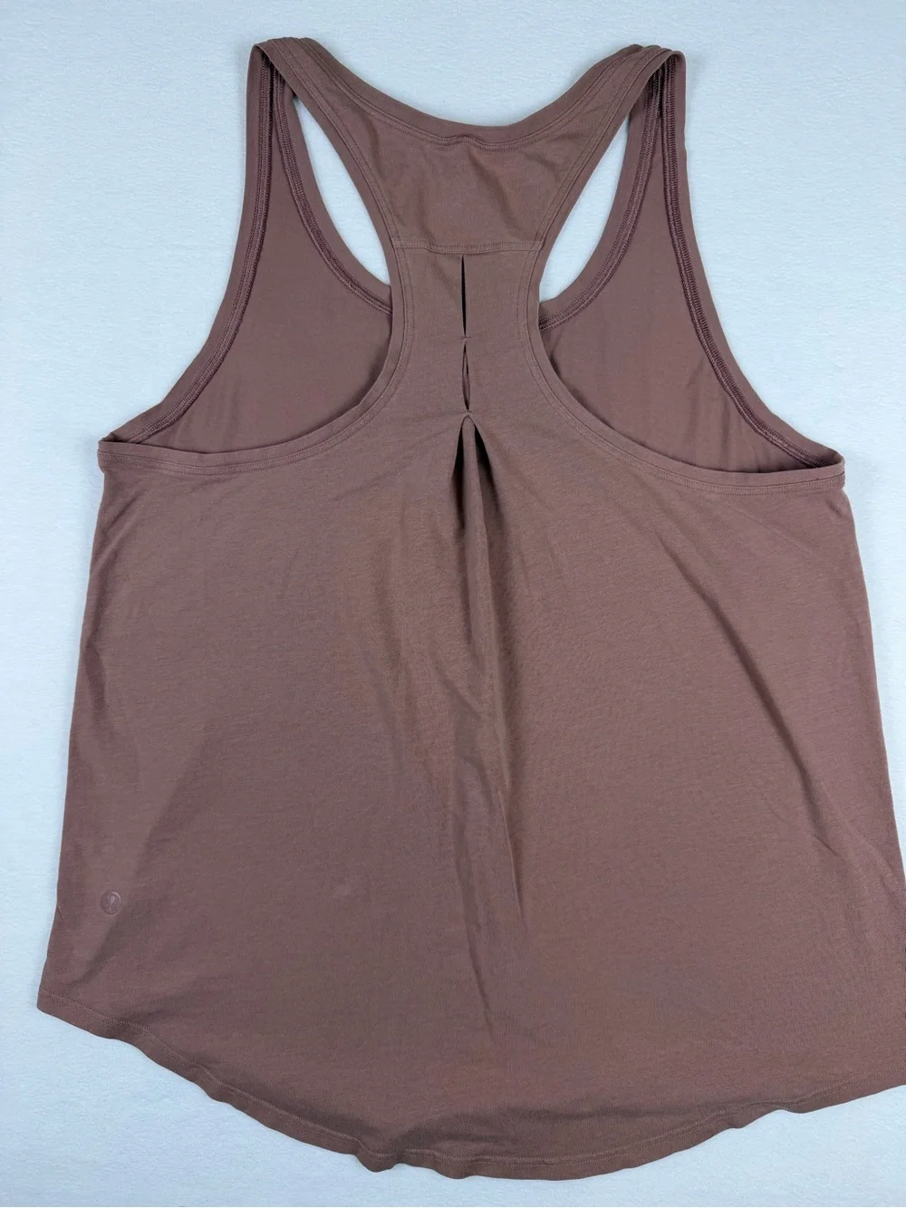 LULULEMON Mauve Racerback Tank Top Pima Cotton Blend Size 6 Athletic - Picture 4 of 6